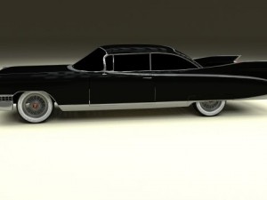 1959 cadillac eldorado 62 series coupe 3D 模型