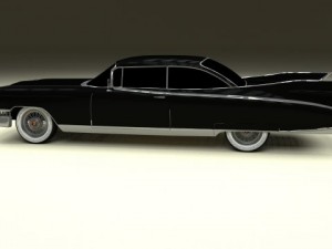 1959 cadillac eldorado 62 series coupe 3D 模型