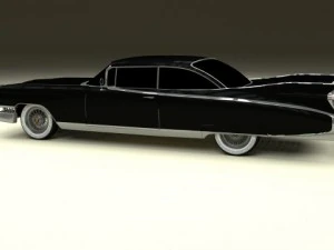 1959 cadillac eldorado 62 series coupe 3D Model