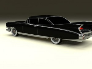 1959 cadillac eldorado 62 series coupe 3D 模型