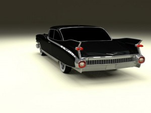 1959 cadillac eldorado 62 series coupe 3D 模型