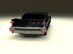1959 cadillac eldorado 62 series coupe 3D 模型