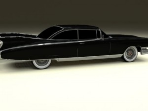 1959 cadillac eldorado 62 series coupe 3D 模型