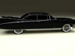 1959 cadillac eldorado 62 series coupe 3D 模型