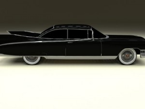 1959 cadillac eldorado 62 series coupe 3D 模型