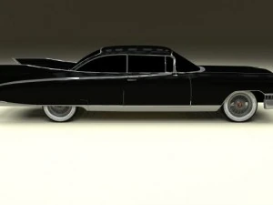 1959 cadillac eldorado 62 series coupe 3D Model