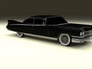 1959 cadillac eldorado 62 series coupe 3D 模型