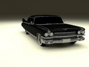 1959 cadillac eldorado 62 series coupe 3D 模型