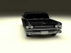 1959 cadillac eldorado 62 series coupe 3D Model