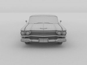 1959 cadillac eldorado 62 series coupe 3D 模型