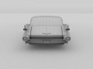 1959 cadillac eldorado 62 series coupe 3D 模型