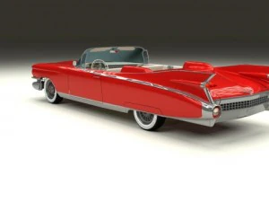 1959 cadillac eldorado 62 series pack 3D Model