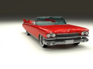 1959 cadillac eldorado 62 series pack 3D Model
