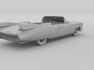 1959 cadillac eldorado 62 series pack 3D Model