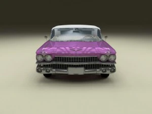 1959 cadillac eldorado 62 series pack 3D Model