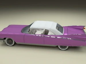 1959 cadillac eldorado 62 series pack 3D Model