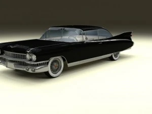 1959 cadillac eldorado 62 series pack 3D Model