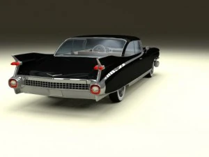 1959 cadillac eldorado 62 series pack 3D Model