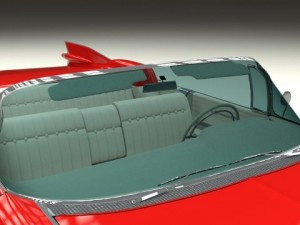 1959 cadillac eldorado series 62 convertible pack 3D Model