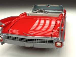 1959 cadillac eldorado series 62 convertible pack 3D Model