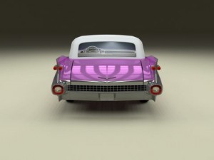 1959 cadillac eldorado series 62 convertible pack 3D Model