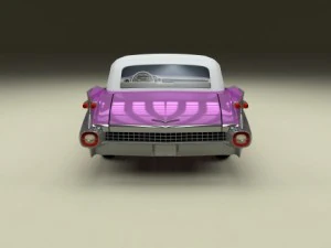 1959 cadillac eldorado series 62 convertible pack 3D Model