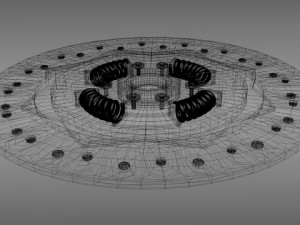 clutch disk 3D Model