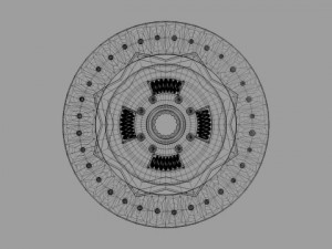 clutch disk 3D Model
