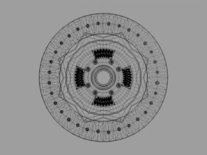 clutch disk 3D Model