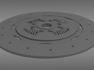 clutch disk 3D Model