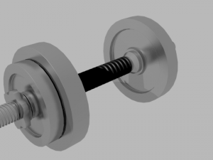 dumbbell 3D Model