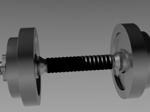 dumbbell 3D Модель
