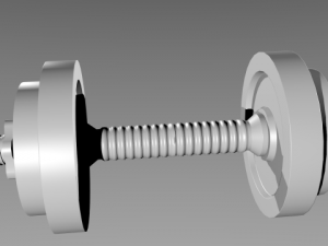 dumbbell 3D Модель