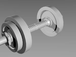 dumbbell 3D Model