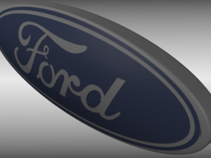 ford logo 3D Model