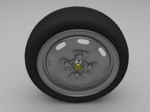 lada wheel 3D Model