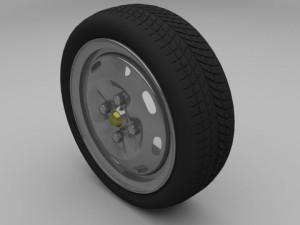 lada wheel Modèle 3D