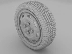 ruota lada Modello 3D