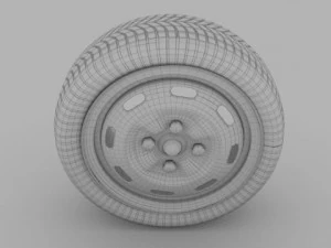ruota lada Modello 3D