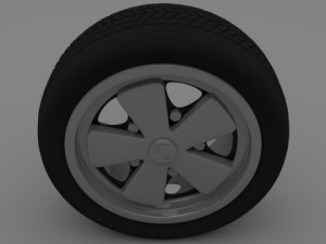 porsche 911 wheel 3D Model