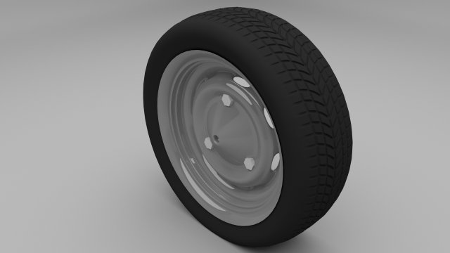 dacia wheel 3D 模型 .c4d .max .obj .3ds .fbx .stl .blend 