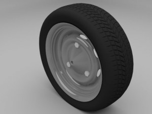 dacia wheel 3D Модель