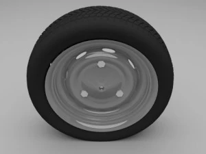 다키아 휠 3D 모델