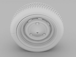 dacia wheel 3D 模型