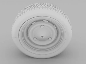 다키아 휠 3D 모델