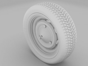 dacia wheel 3D 模型