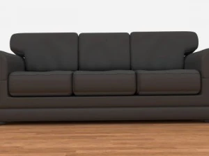 leather couch 3D Model