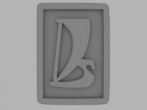 logo Lada Modello 3D