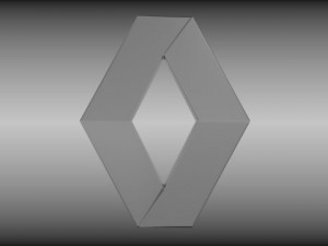 renault logo 3D मॉडल