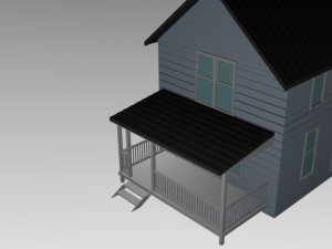 simple house 3D Model